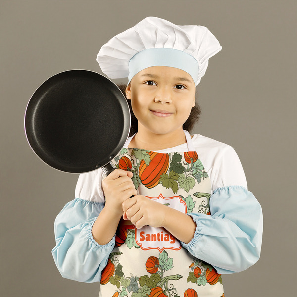 Pumpkins Kid's Aprons - Medium - Lifestyle