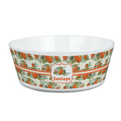 Pumpkins Kid's Bowl (Personalized)