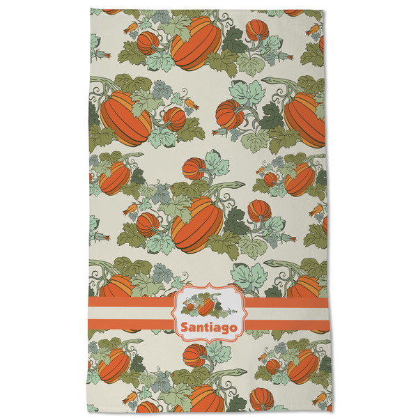 Pumpkins Kitchen Towel - Poly Cotton - Full Front