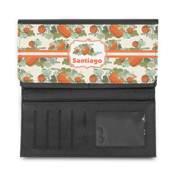 Pumpkins Ladies Wallet - Half Way Open