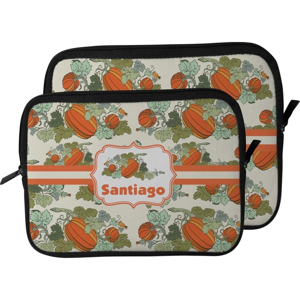 Pumpkins Laptop Sleeve (Size Comparison)