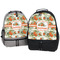 Pumpkins Large Backpacks - Both