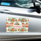 Pumpkins Large Rectangle Car Magnets- In Context