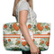 Pumpkins Large Rope Tote Bag - In Context View