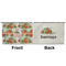 Pumpkins Large Zipper Pouch Approval (Front and Back)
