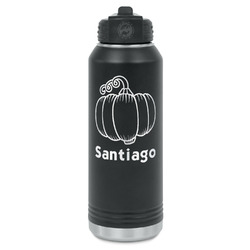 Pumpkins Water Bottles - Laser Engraved (Personalized)