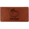 Pumpkins Leatherette Checkbook Holder (Personalized)