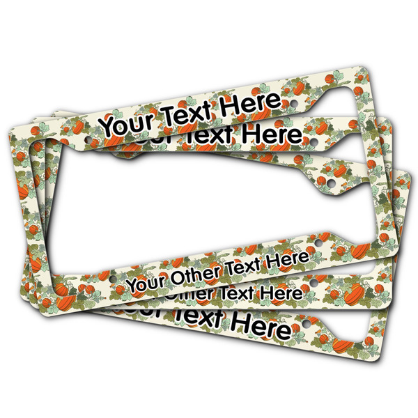 Pumpkins License Plate Frames - (PARENT MAIN)