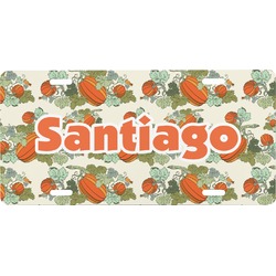 Pumpkins Front License Plate (Personalized)