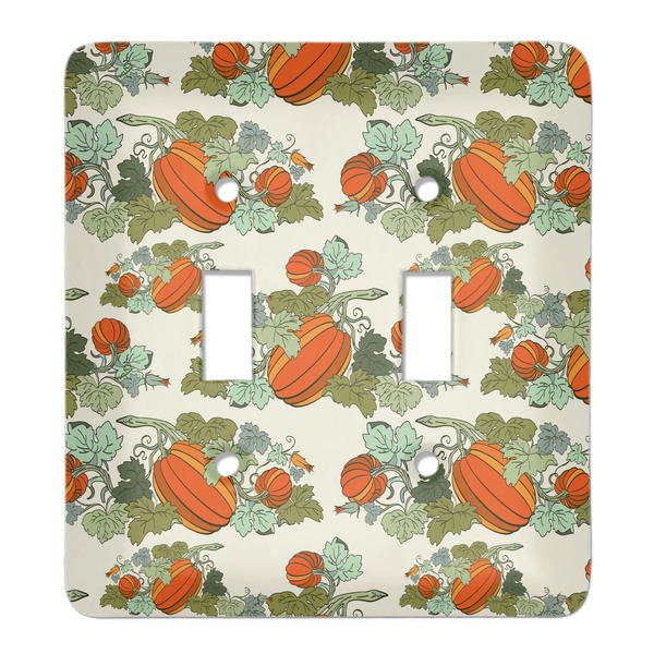 Custom Pumpkins Light Switch Cover (2 Toggle Plate)