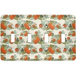 Pumpkins Light Switch Cover (4 Toggle Plate)
