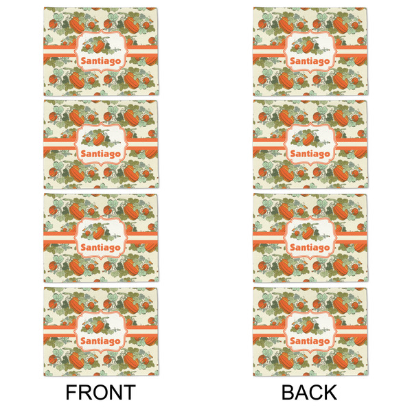 Pumpkins Linen Placemat - APPROVAL Set of 4 (double sided)