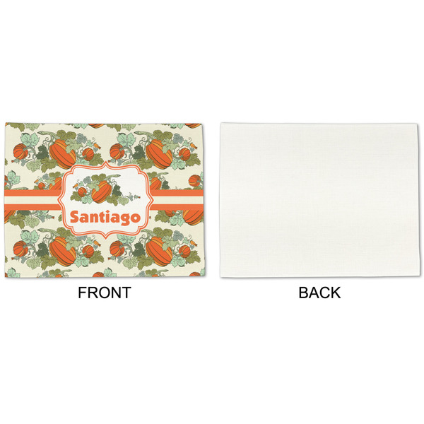 Pumpkins Linen Placemat - APPROVAL Single (single sided)