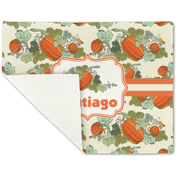 Pumpkins Linen Placemat - Folded Corner (single side)
