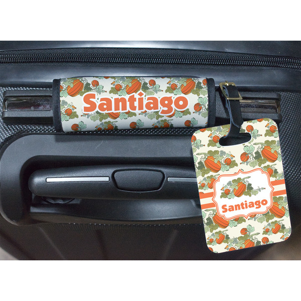 Pumpkins Luggage Wrap & Tag