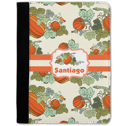 Pumpkins Notebook Padfolio - Medium w/ Name or Text