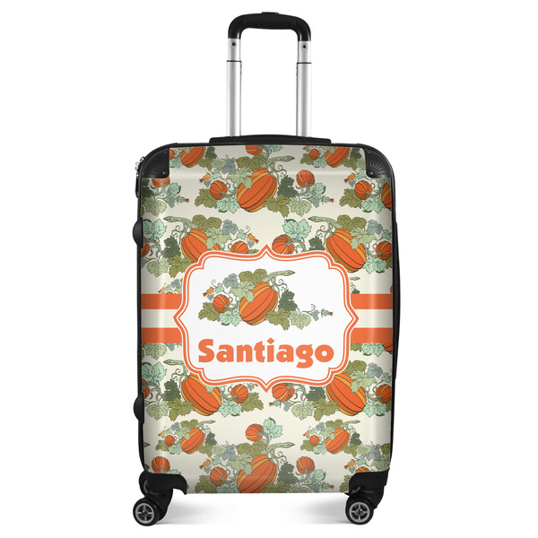 Custom Pumpkins Suitcase - 24" Medium - Checked (Personalized)