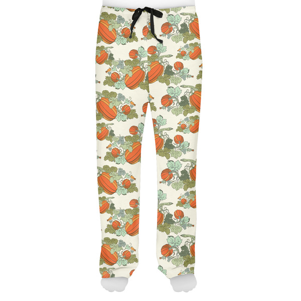 Pumpkins Men's Pjs Front - on model