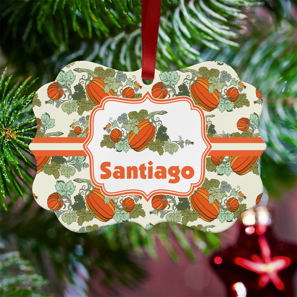 Pumpkins Metal Benilux Ornament - Lifestyle