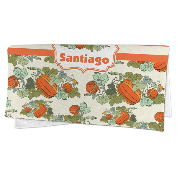 Pumpkins Microfiber Dish Rag - FOLDED (half)