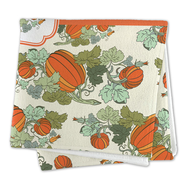 Pumpkins Microfiber Dish Rag - FOLDED (square)