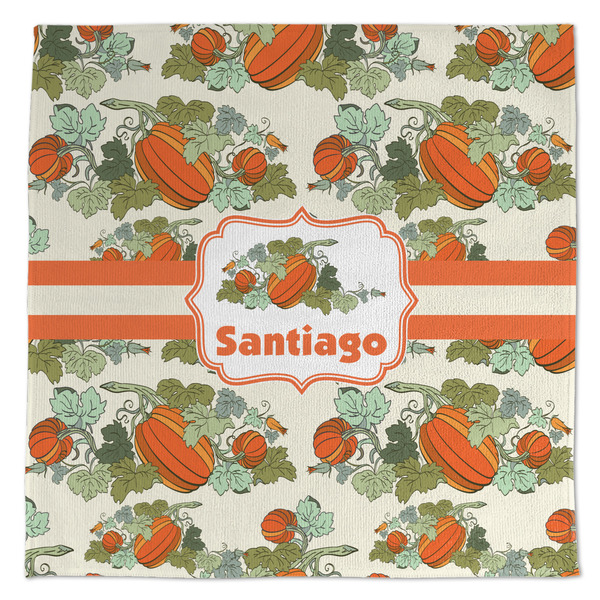 Custom Pumpkins Microfiber Dish Towel (Personalized)
