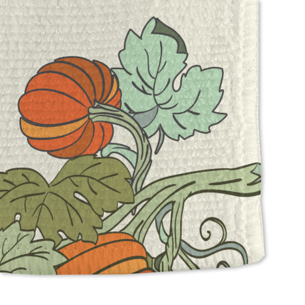 Pumpkins Microfiber Dish Towel - DETAIL