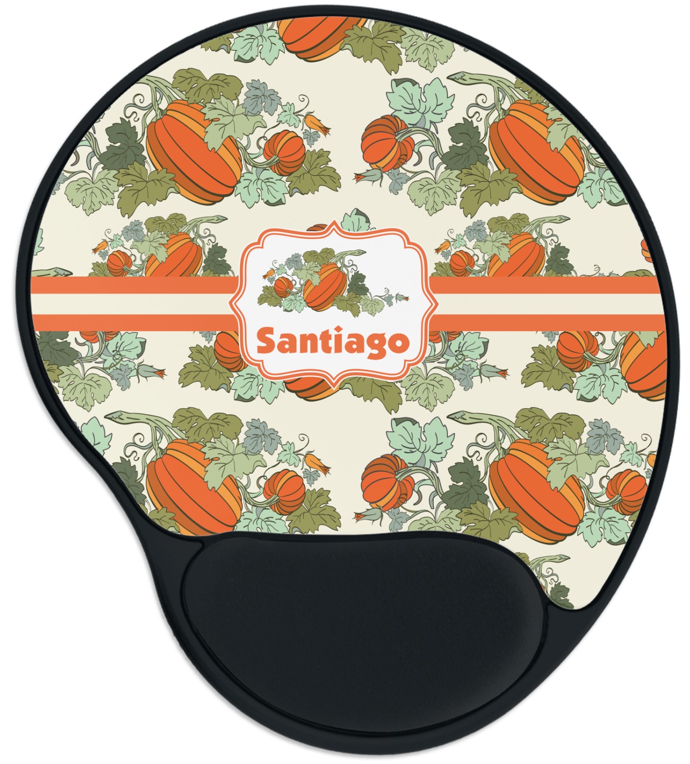 Pumpkins Mouse Pad with Wrist Support YouCustomizeIt