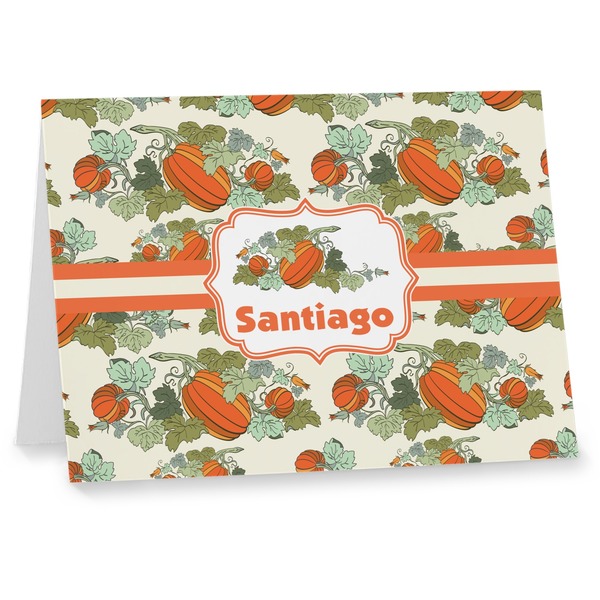 Custom Pumpkins Note cards (Personalized)