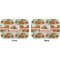 Pumpkins Octagon Placemat - Double Print Front and Back