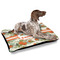 Pumpkins Outdoor Dog Beds - Large - IN CONTEXT