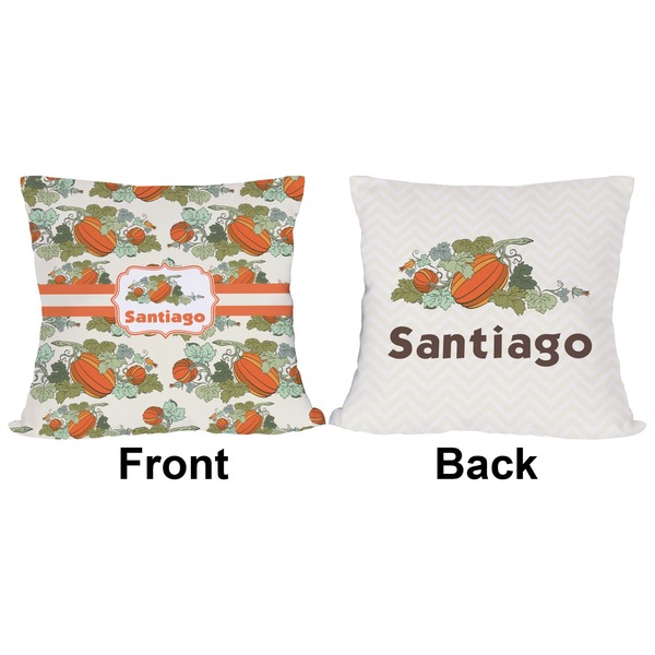 Pumpkins Outdoor Pillow - 18x18