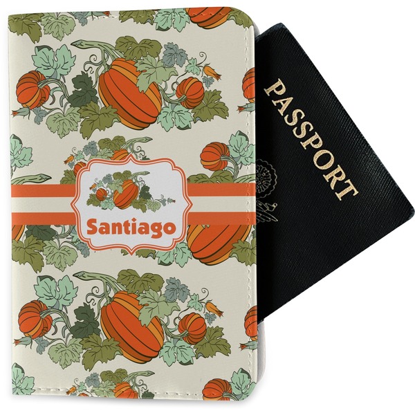 Custom Pumpkins Passport Holder - Fabric (Personalized)