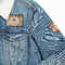 Pumpkins Patches Lifestyle Jean Jacket Detail