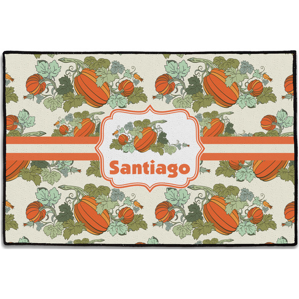 Pumpkins Personalized Door Mat - 36x24 (APPROVAL)