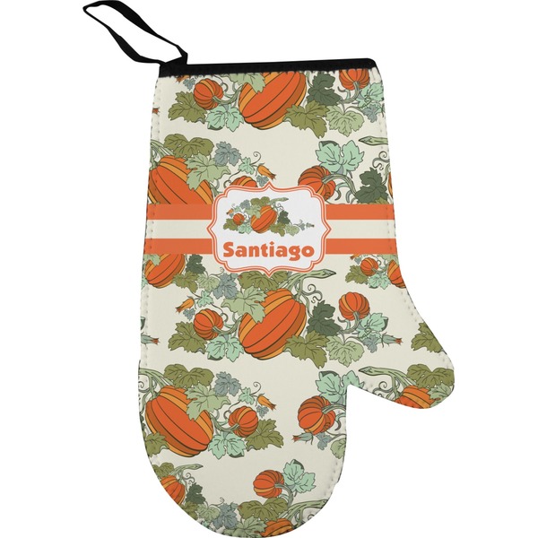 Pumpkins Personalized Oven Mitt