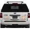 Pumpkins Personalized Square Car Magnets on Ford Explorer