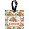 Pumpkins Personalized Square Luggage Tag