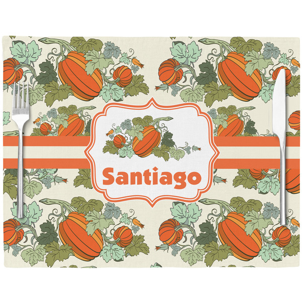 Pumpkins Placemat with Props