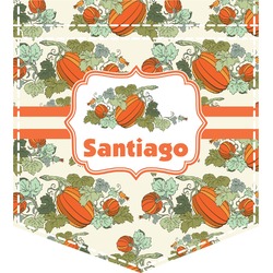 Pumpkins Iron On Faux Pocket (Personalized)