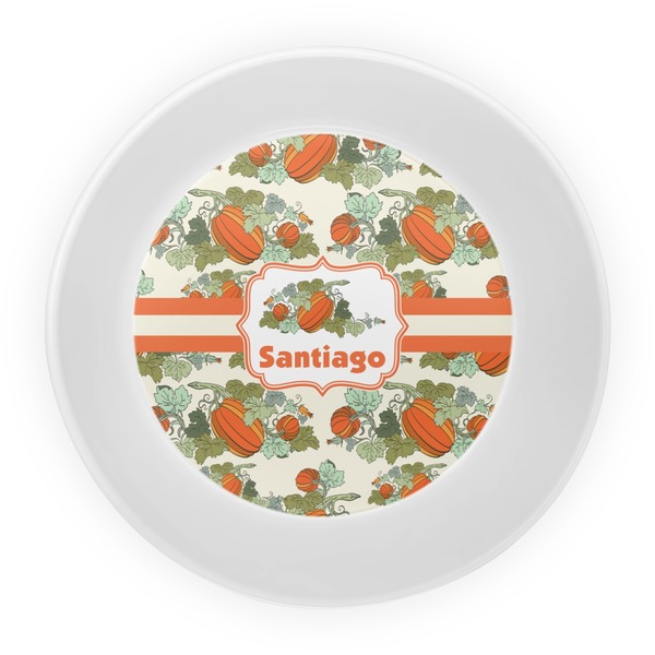 Pumpkins Melamine Bowl - Center