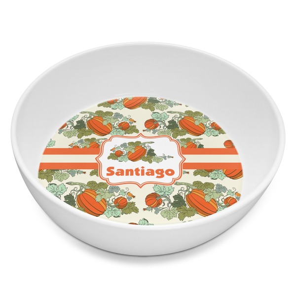 Custom Pumpkins Melamine Bowl - 8 oz (Personalized)