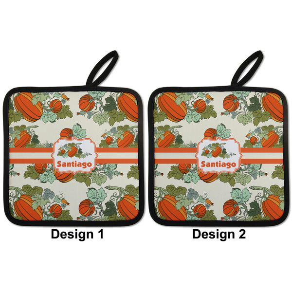 Pumpkins Pot Holders - Set of 2 APPROVAL