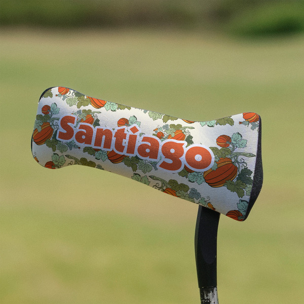 Pumpkins Putter Cover - On Putter
