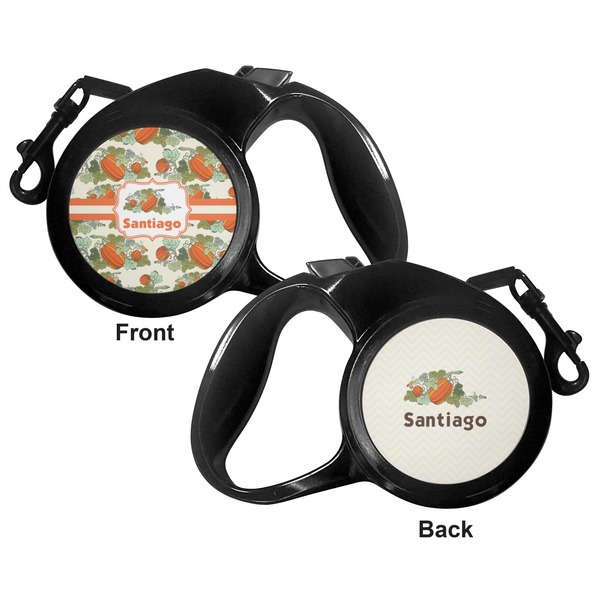 Pumpkins Retractable Dog Leash - Medium Large - Apvl