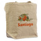 Pumpkins Reusable Cotton Grocery Bag - Front View