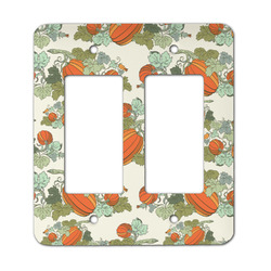 Pumpkins Rocker Style Light Switch Cover - Two Switch