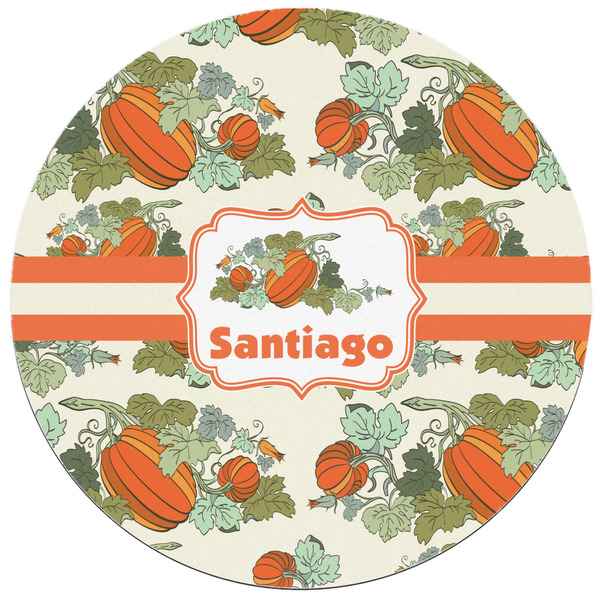 Pumpkins Round Mousepad - APPROVAL