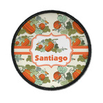 Pumpkins Iron On Round Patch w/ Name or Text