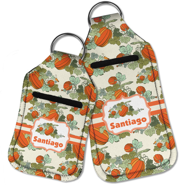 Pumpkins Sanitizer Holder Keychain - Parent Main